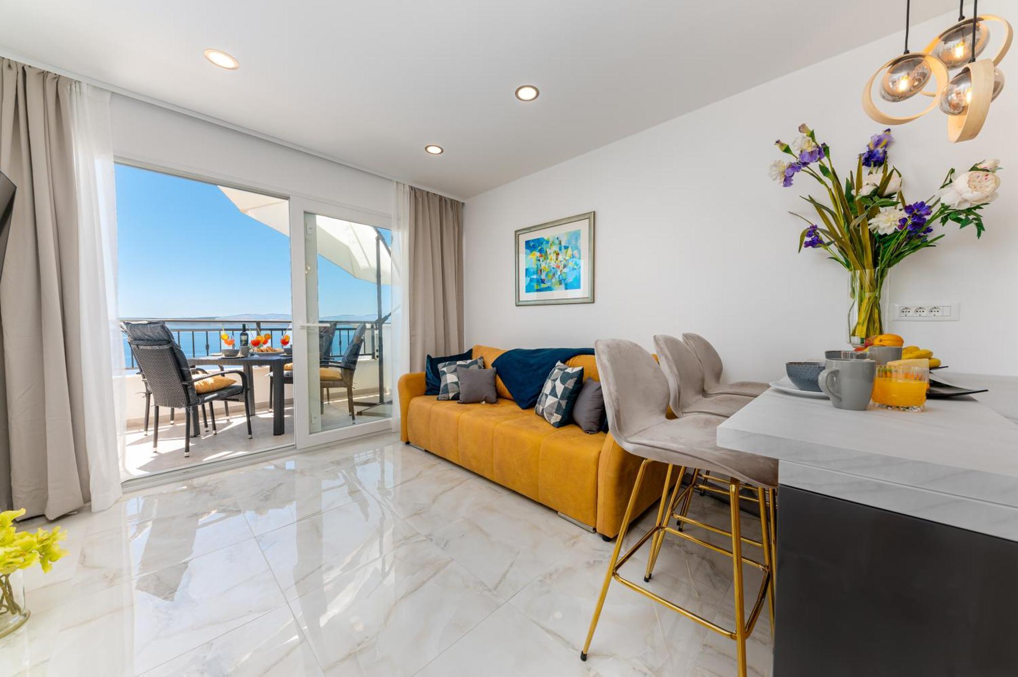 ברלה Seaview Apartments Nives מראה חיצוני תמונה